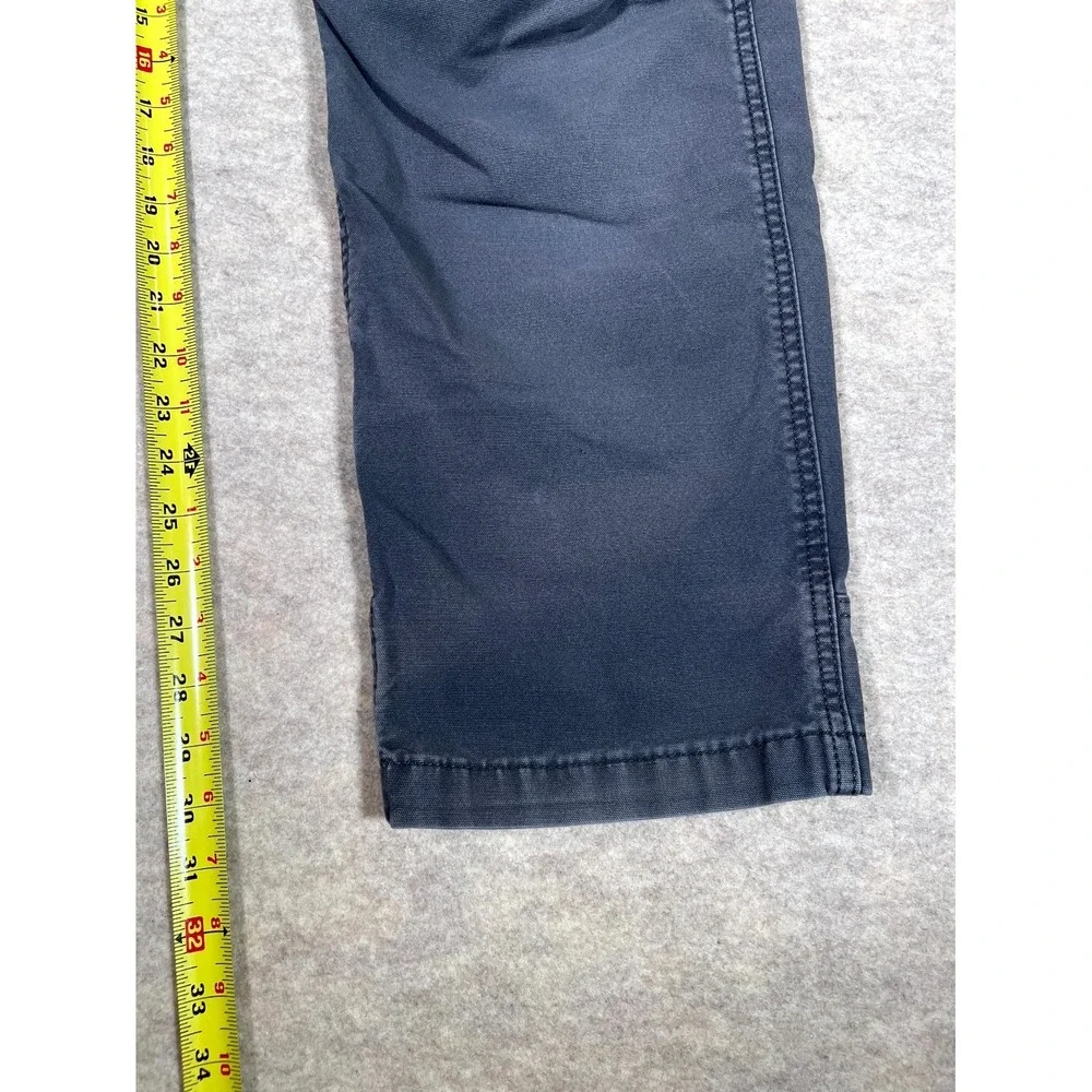 Carhartt Relaxed Fit Full Swing Carpenter Work Pants Mens 40x34 Gray Cotton Logo